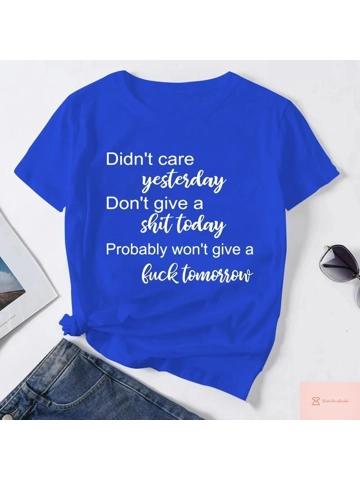 Casual Summer Graphic Tee for Women