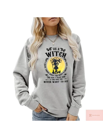 Witch Winter Long Sleeve Pullover