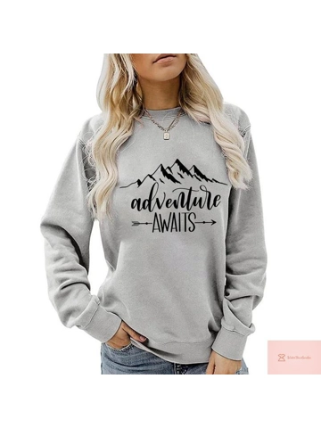 Mountain Adventure Sweatshirt for Women