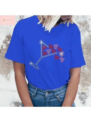 Funny Valentines Day Wine Glass T-Shirt