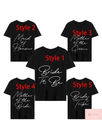 Bachelorette Party T-shirts for Bride Tribe