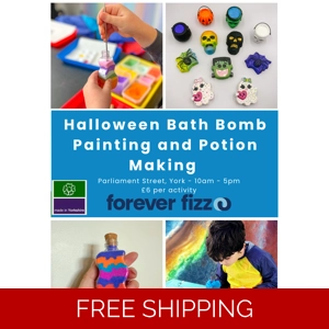 Halloween Bath Bomb Painting and potion making - York 29/10/25