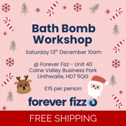 Christmas Bath Bomb Workshop 13/12/25 10am