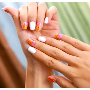 Square Short Press On Nails 0009