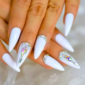 Acrylic Style Luxury Press On Nails L5741