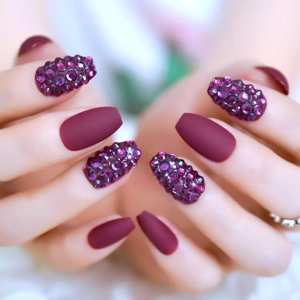 Acrylic Style Luxury Ballerina Press On Nails