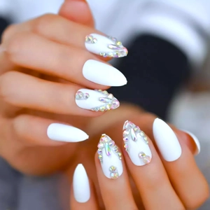Acrylic Style Luxury Stiletto Press On Nails