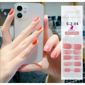 Fast Nails Glue On Nails 30 pcs S204