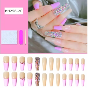 Perfect Nails Collection Glue on Nails BH256-20