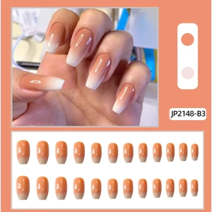 Ombre Glue On Nails JP2148-B7