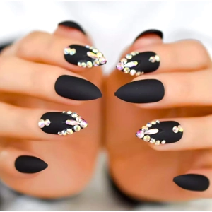 Acrylic Style Luxury Stiletto Press On Nails LS0476