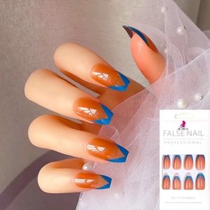 Beyond French Ballerina Glue On Nails