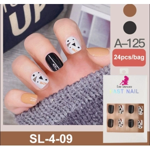 Fast Nails Glue On Nails 24pcs A125