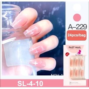 Fast Nails Glue On Nails 24pcs A230