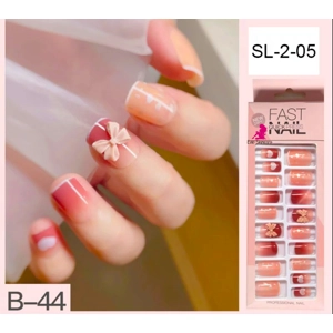 Fast Nails Glue On Nails 24pcs SL205