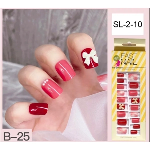 Fast Nails Glue On Nails 24pcs SL210