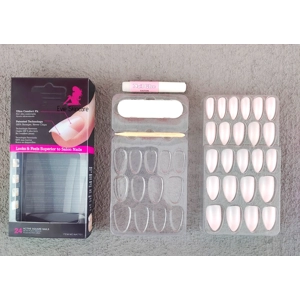 Almond Opoola Glue On Nails JS036