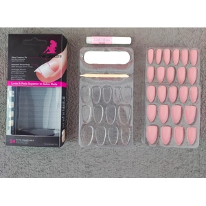 Almond Opoola Glue On Nails SEMS036