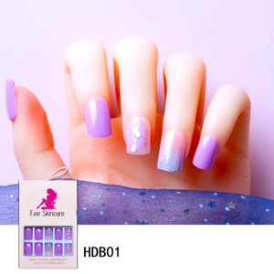 Square Short Press On Nails 003