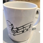 "Without Music Life Would Be Flat" cup
