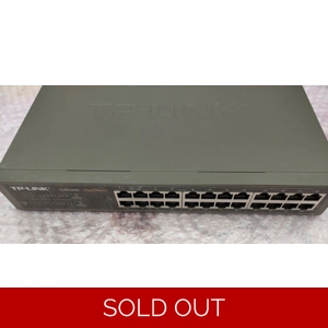 TP-Link TL-SG1024D 24-port Gigabit Switch missing the ears