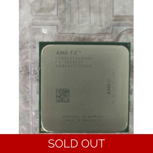 AMD FX 8350 CPU Vishera Black Edition socket AM3+ FD8350FRW8KHK