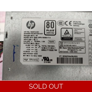 HP Pavillion 180w PSU 794974-001 801550-001 DPS-180AB-17 A