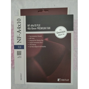 Noctua NF-A4x10 (40mm) FLX, Premium Fan, 3-Pin 40x10mm, Brown