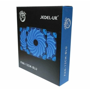 Jedel 120mm Blue Case Fan (12cm)