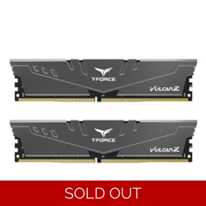 Team T-Force Vulcan Z 16GB 2x8GB DDR4 Speed 3600 MHz PC4-28800 288-pin CAS Latency CL18