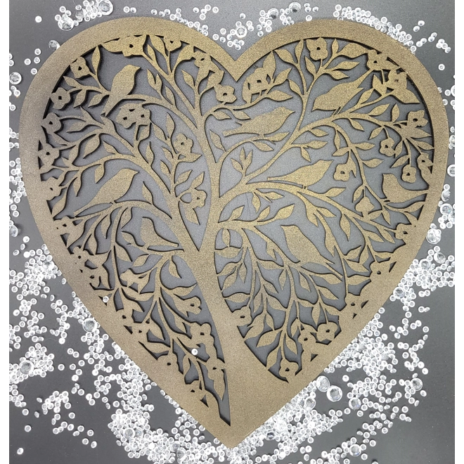 Additional Image for Heart Bird and Leaf Wall Hanging