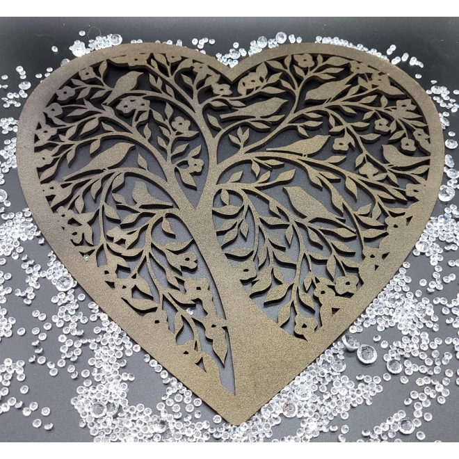 Additional Image for Heart Bird and Leaf Wall Hanging