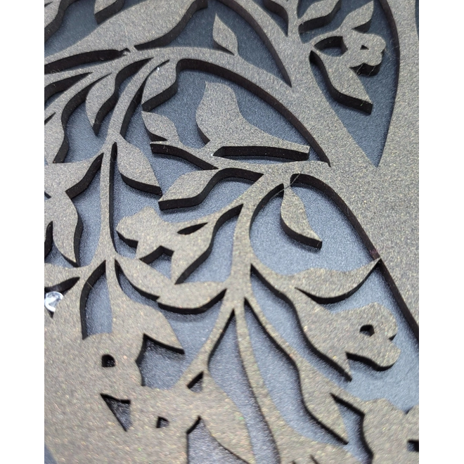 Additional Image for Heart Bird and Leaf Wall Hanging