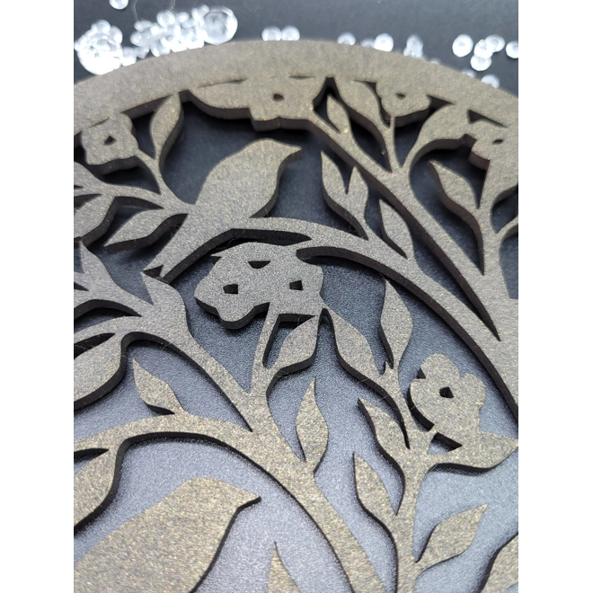 Additional Image for Heart Bird and Leaf Wall Hanging