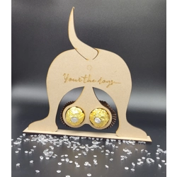 The dogs… Ferrero Rocher chocolate stand