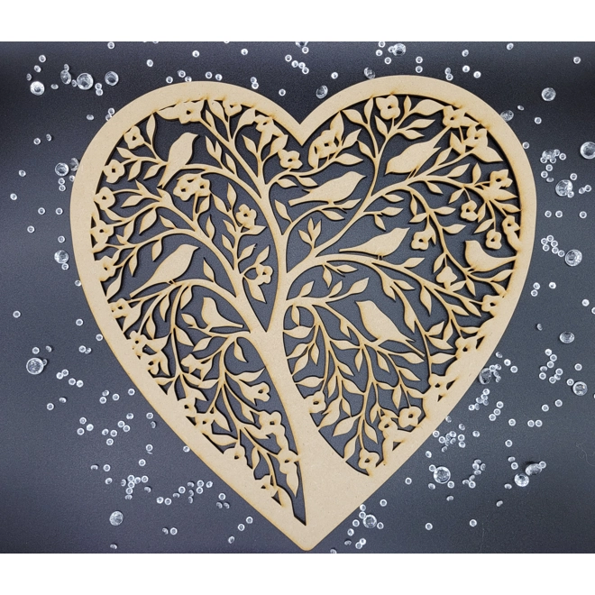 product Image for Heart Bird and Leaf Wall Hanging
