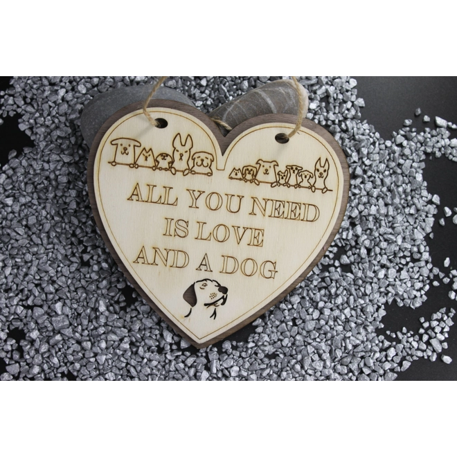 product Image for All You Need is Love and a Dog Heart