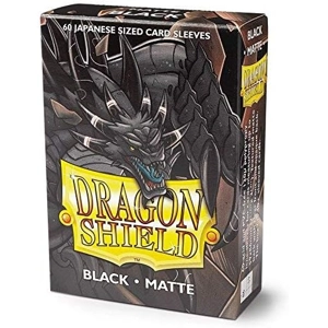Dragon Shield: Japanese Matte – Black r(60) 59x86mm Dragon Shield: Japanese Matte – Black r(60) 59x86mm