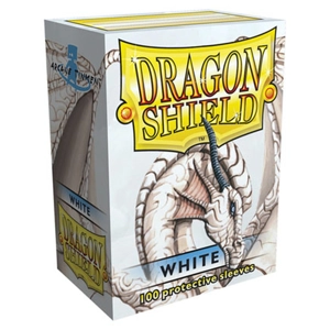 Dragon Shield: White (100 sleeves) classic 63x88mm