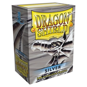 Dragon Shield: Silver (100 sleeves) classic 63x88mm