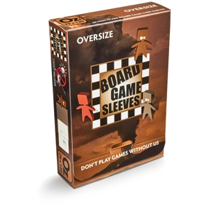 Board Game Sleeves: Oversize – non glare (50 sleeves) 82x124mm Board Game Sleeves: Oversize – non glare (50 sleeves) 82x124mm