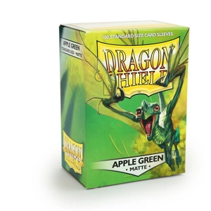 Dragon Shield: Matte – Applegreen (100) sleeves 63x88mm