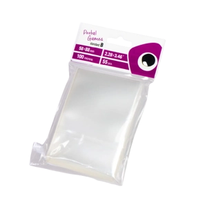 Clear Card Sleeves: Standard B (58x88 mm) = Standard American