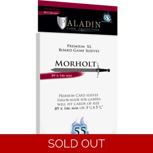 Paladin Sleeves - Morholt Premium XL 89x146mm, qty 55