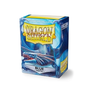 Dragon Shield: Matte – Blue (100) sleeves 63x88mm