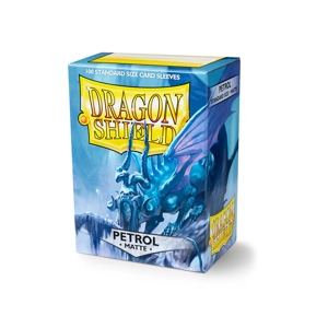 Dragon Shield: Matte – Petrol (100) sleeves 63x88mm