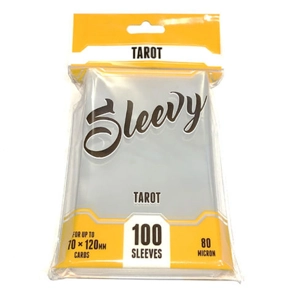 Sleevy TAROT – Clear (100 sleeves for 70x120 mm cards)