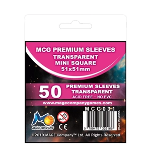 MCG Premium Mini Square 51x51mm, qty 50, microns 100