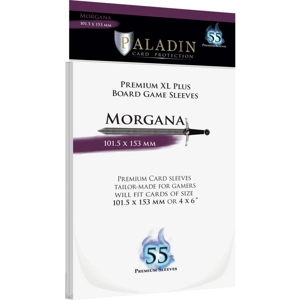 Paladin Sleeves - Morgana Premium XL PLUS 101.5x153mm, qty 55