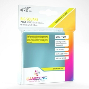 Gamegenic Prime Big Square 82x82 mm - Clear, qty 50